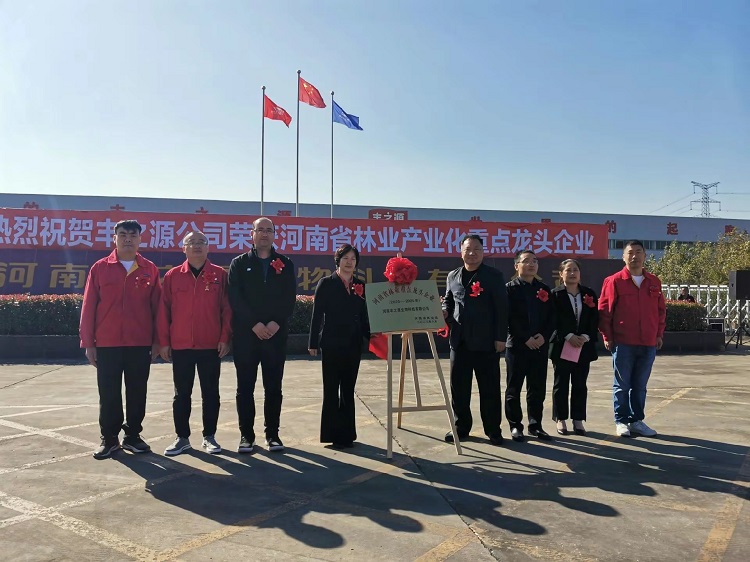 热烈庆祝九游网页版-九游（中国），荣获河南省林业产业化重 点*企业荣誉称号。
