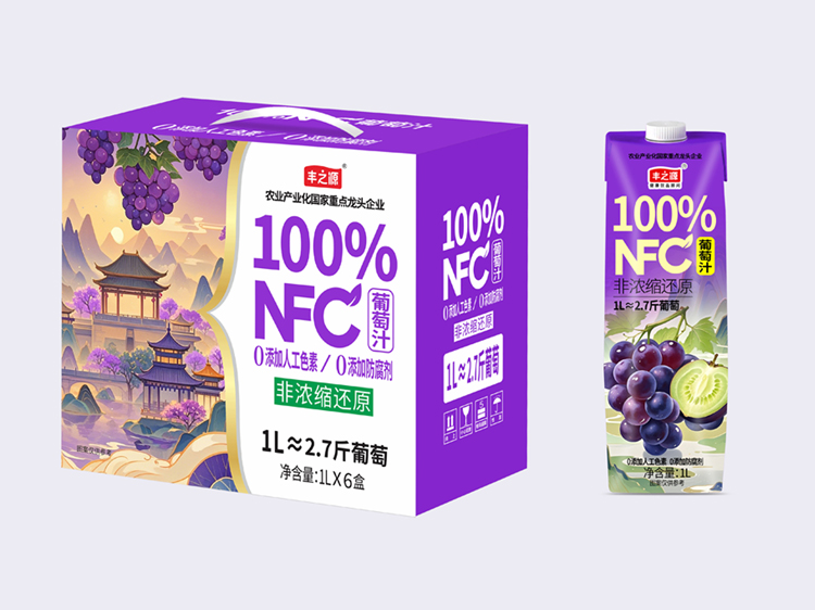 NFC葡萄汁1L